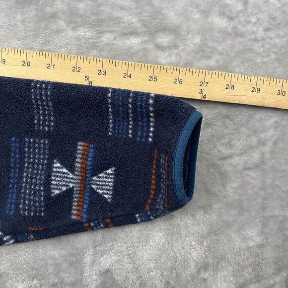 Patagonia Synchilla Snap-T Fleece Native Blue Thunderbird Turtle Tribal XS - Picture 9 of 12